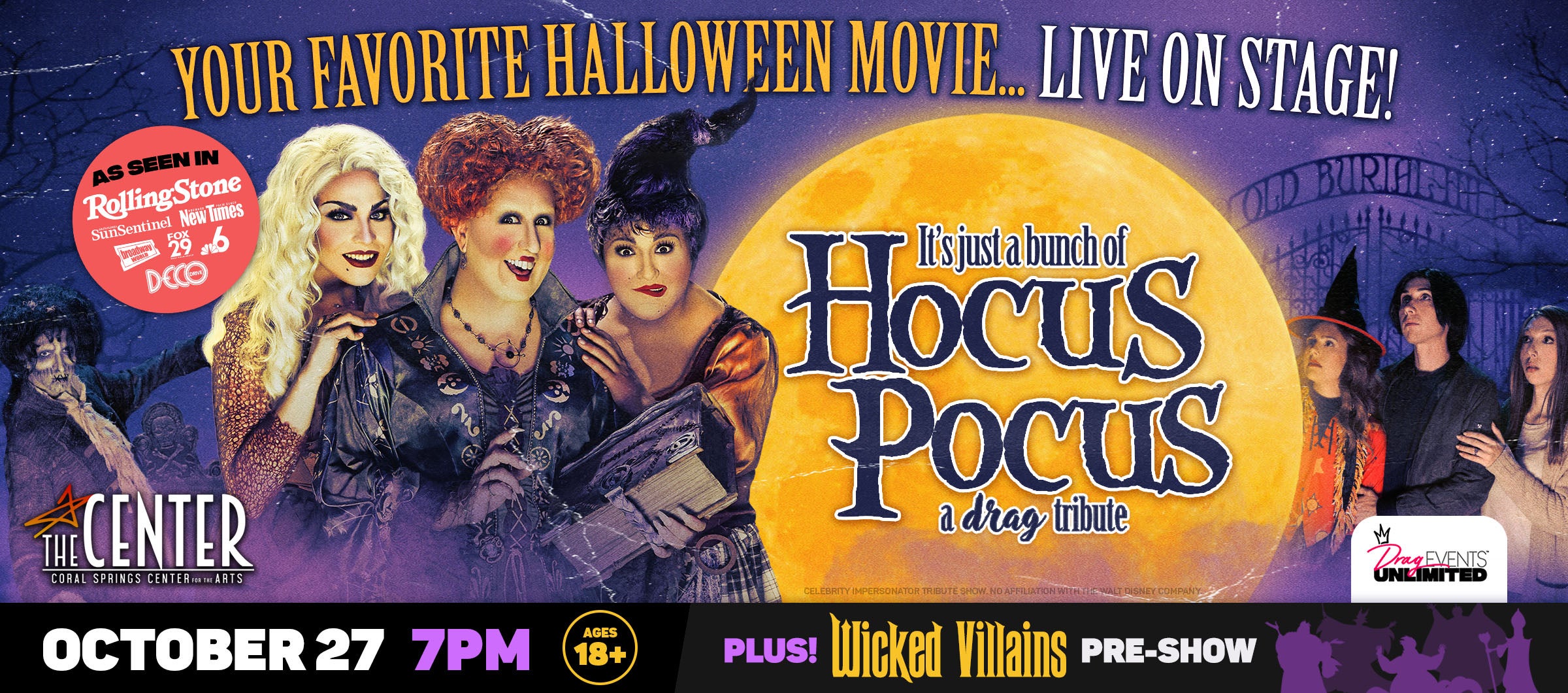 It's Just a Bunch of Hocus Pocus - A Drag Tribute
