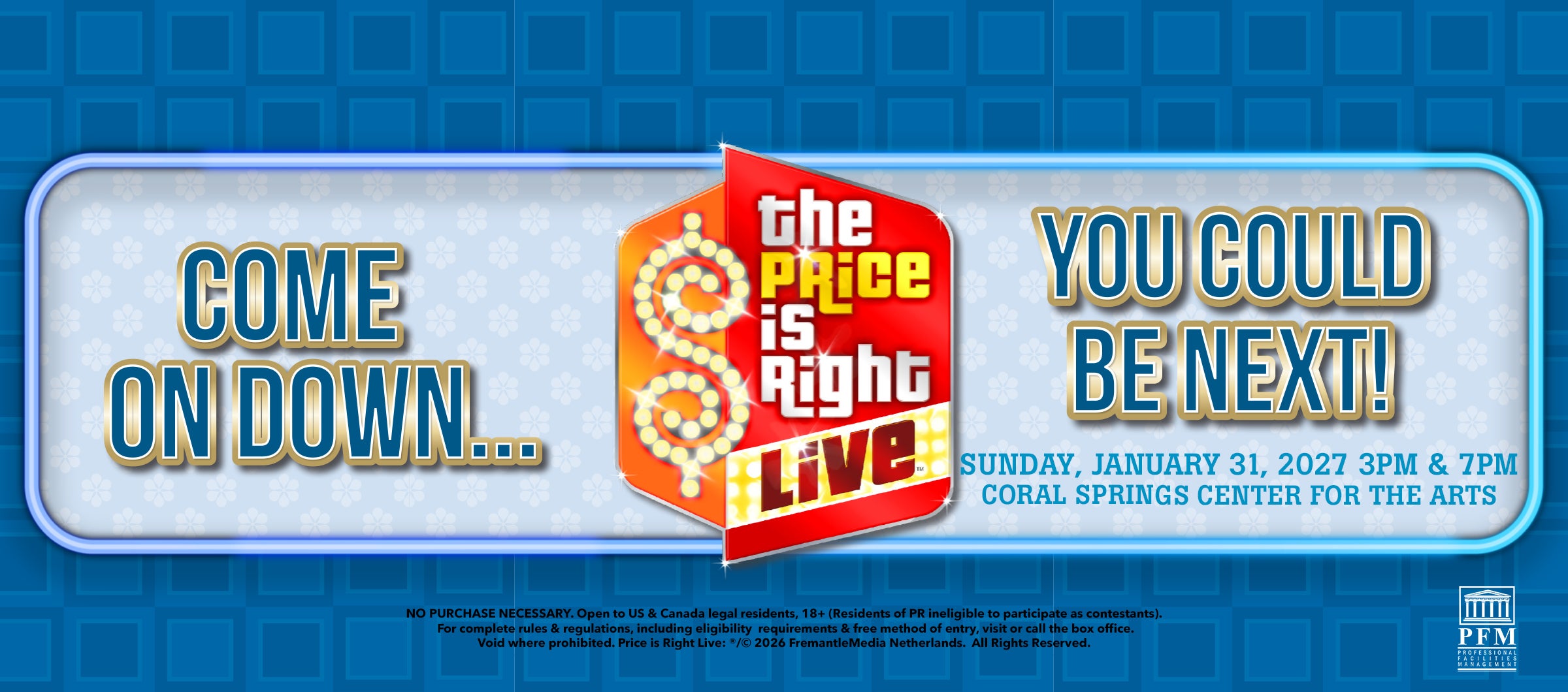 THE PRICE IS RIGHT LIVE – ON STAGE