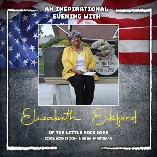 An Inspirational Evening with Elizabeth Eckford Coral Springs Center