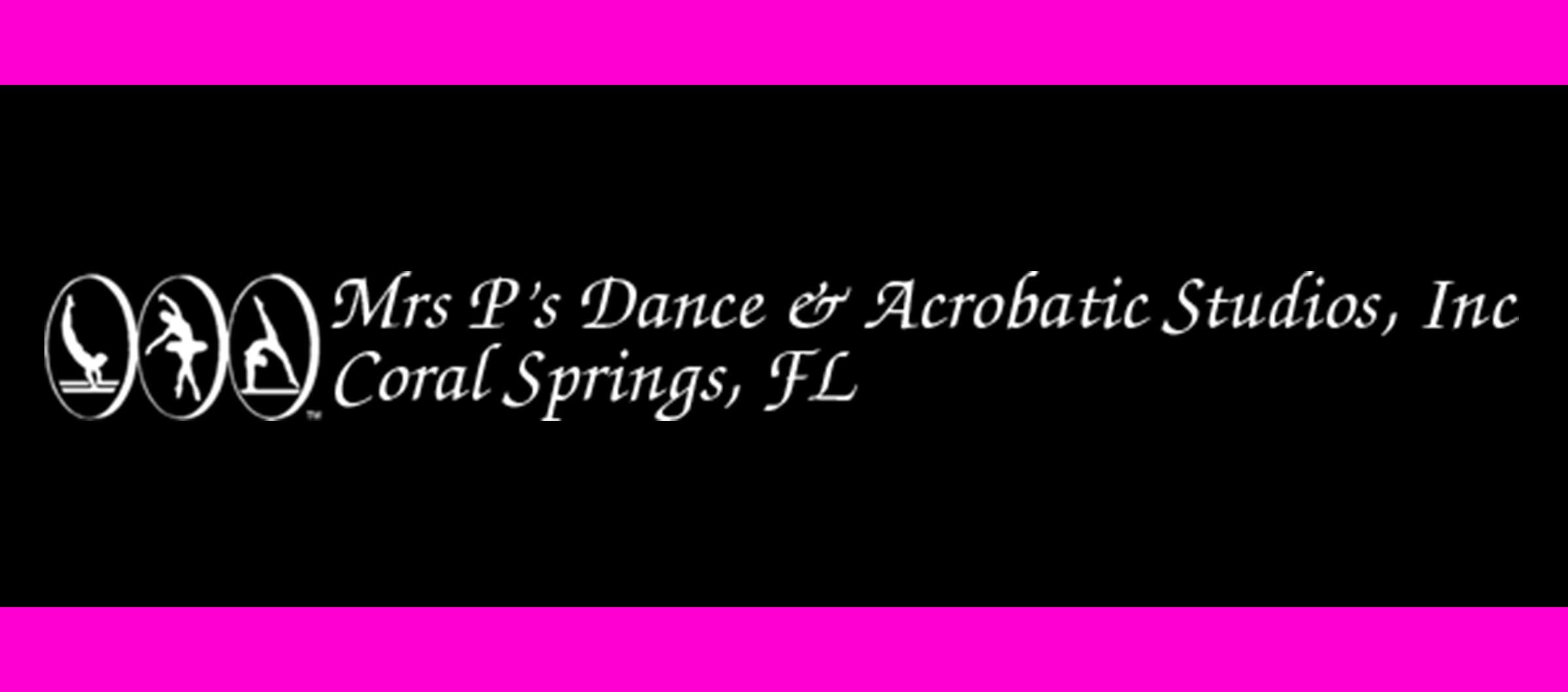 Mrs. P's Dance Showcase Coral Springs Center For The Arts